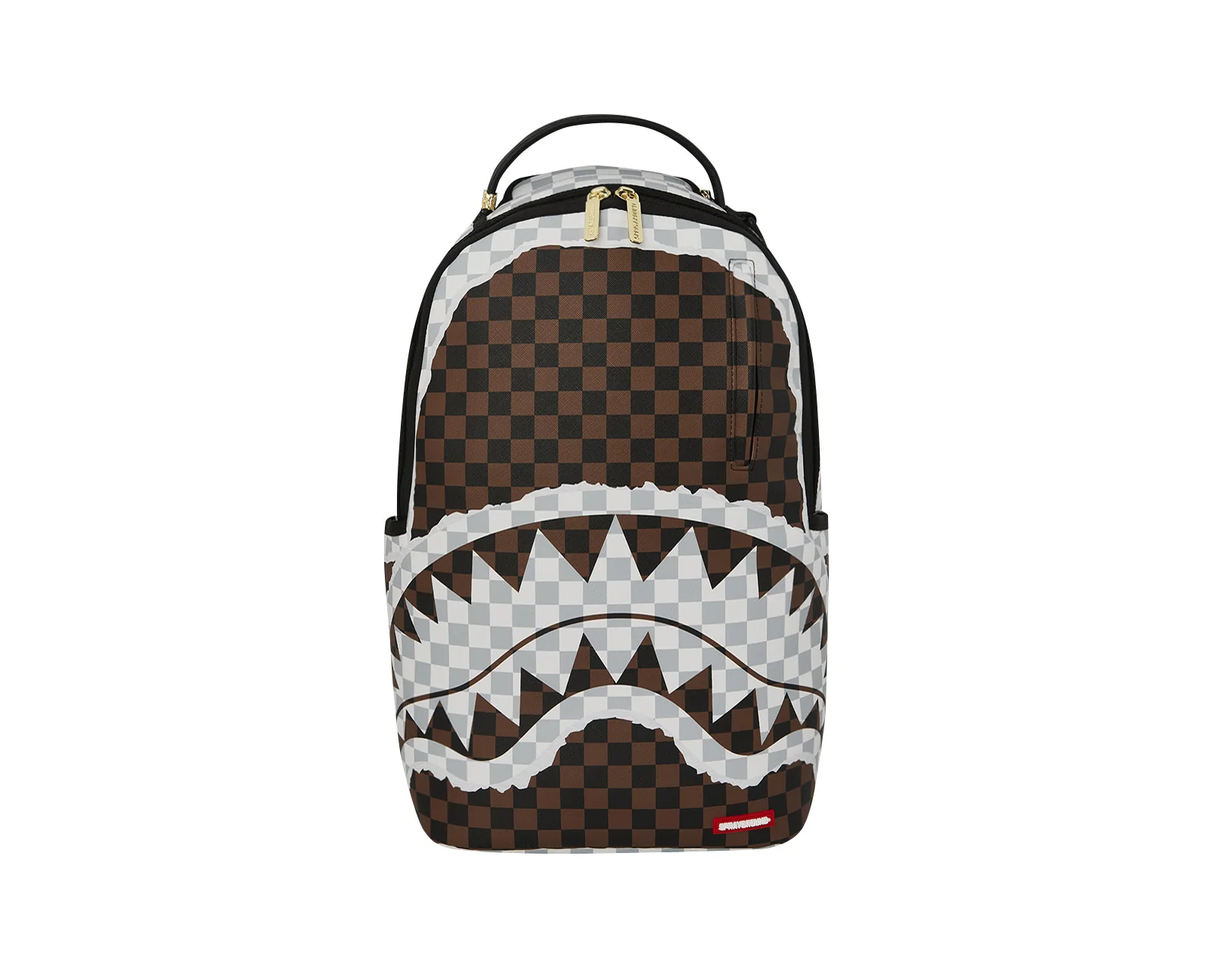 Zaino SPRAYGROUND CREAM AND BROWN TEAR CHECK BACKPACK